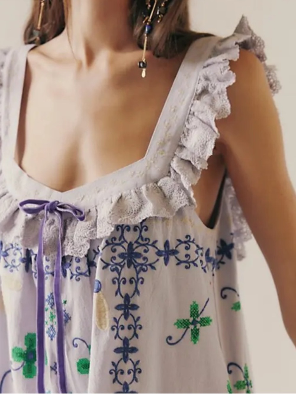 Free People Bali Main Squeeze Mini Dress NWT - Picture 2 of 8